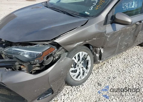 2018 Toyota Corolla Le z USA, uszkodzony, nr VIN 2T1BURHE4JC980373